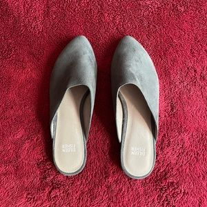 Eileen Fisher flat mules, new without tags